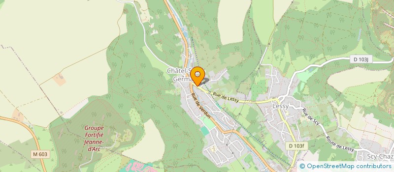 localisation de l'entreprise SCI NATTALY  ROZERIEULLES