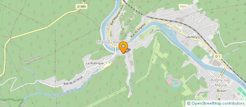 localisation de l'entreprise SCI NATTAN  BOGNY-SUR-MEUSE