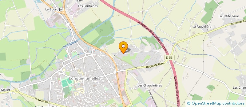 localisation de l'entreprise SCI NATU  GENNES-VAL-DE-LOIRE