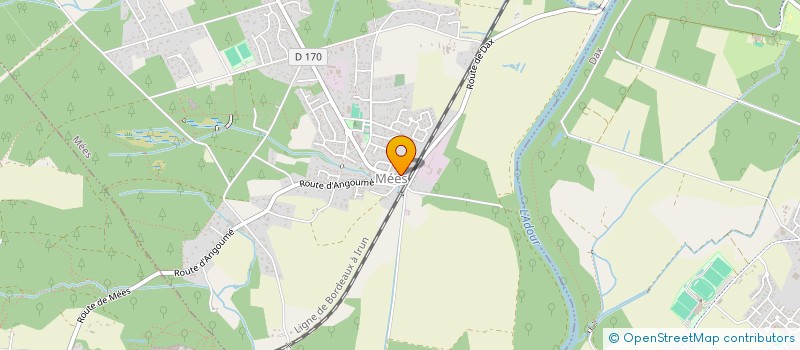 localisation de l'entreprise SCI NATURA  MEES