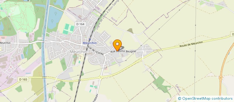 localisation de l'entreprise SCI NATURE  MEURCHIN