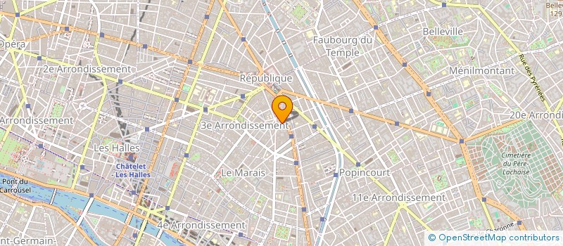 localisation de l'entreprise SCI NATURE ART GASTRONOMIE à PARIS