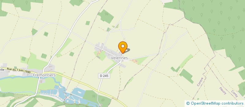 localisation de l'entreprise SCI NATYA  VELENNES