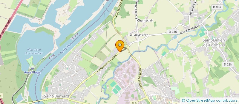 localisation de l'entreprise SCI NATYVE  SAINT-BERNARD