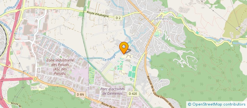 localisation de l'entreprise SCI NAUCELLE  GEMENOS