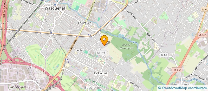 localisation de l'entreprise SCI NAUDOU à VILLENEUVE-D'ASCQ