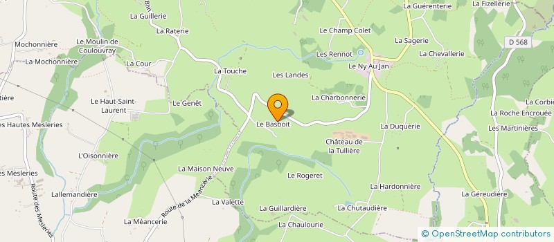 localisation de l'entreprise SCI NAUGHTON-PARSONS  COULOUVRAY-BOISBENATRE