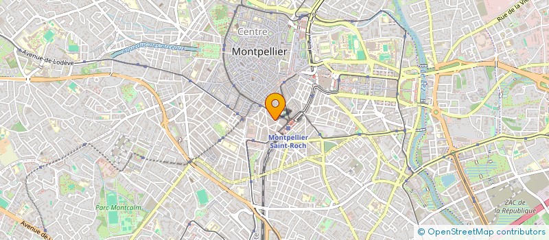 localisation de l'entreprise SCI NAUHONS à MONTPELLIER