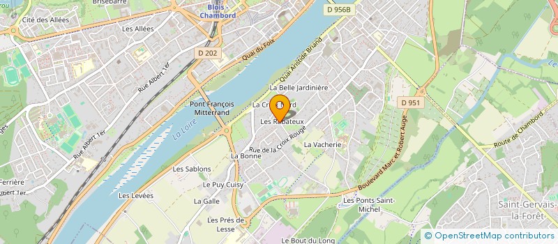 localisation de l'entreprise SCI NAULEAU SOYER  BLOIS