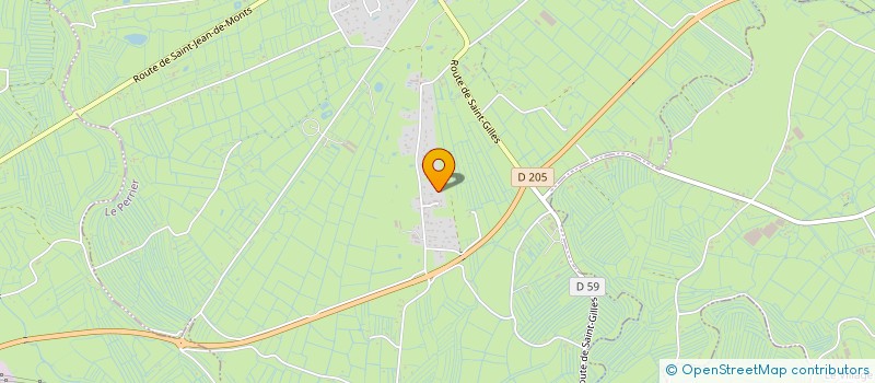 localisation de l'entreprise SCI NAULLOC  LE PERRIER