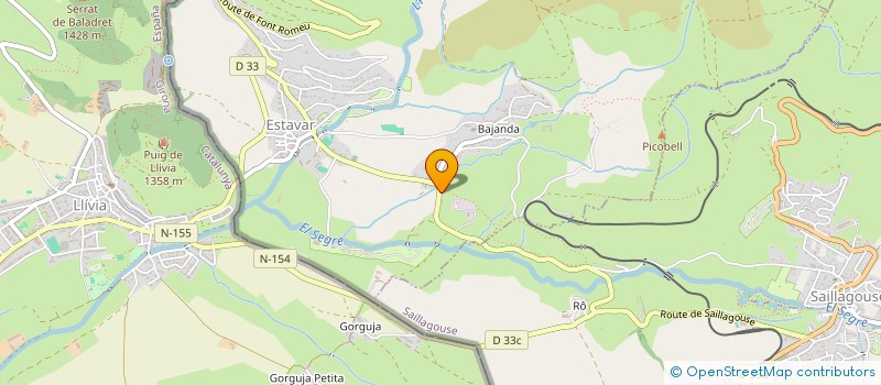 localisation de l'entreprise SCI NAURIOL  ESTAVAR