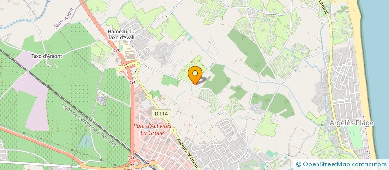 localisation de l'entreprise SCI NAUSICA à ARGELES-SUR-MER