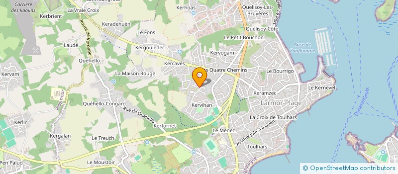 localisation de l'entreprise SCI NAUSICAA  LARMOR-PLAGE