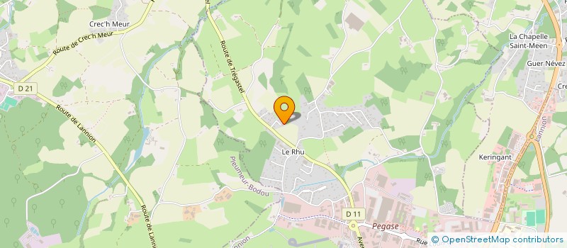 localisation de l'entreprise SCI NAUTILUS  LANNION