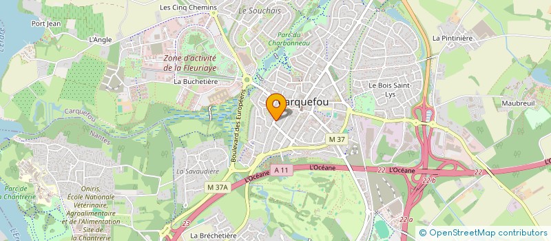 localisation de l'entreprise SCI NAUTILUS MEDICAL  CARQUEFOU