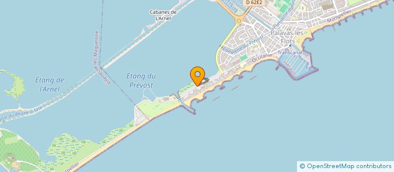localisation de l'entreprise SCI NAVACELLE à PALAVAS-LES-FLOTS