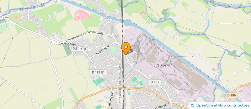 localisation de l'entreprise SCI NAVADELOK  ISBERGUES