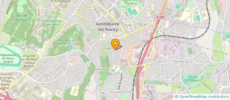 localisation de l'entreprise SCI NAVAN  VANDUVRE-LES-NANCY