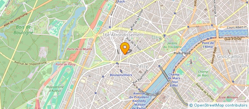 localisation de l'entreprise SCI NAVARRE VALMORE à PARIS