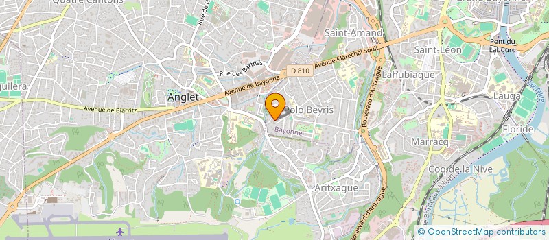 localisation de l'entreprise SCI NAVARRIMMO à BAYONNE