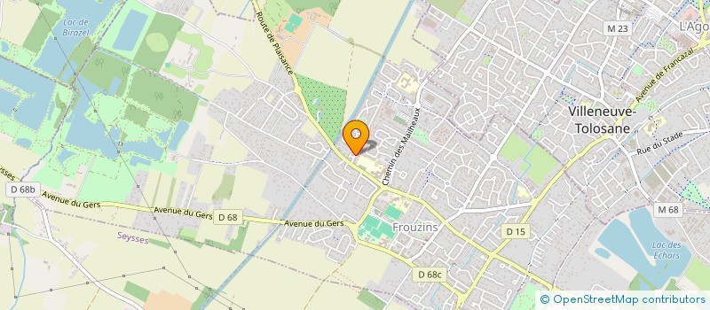 localisation de l'entreprise SCI NAVARRO  FROUZINS