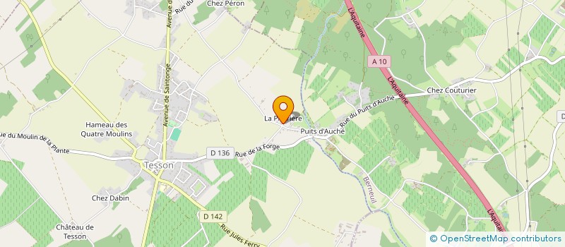 localisation de l'entreprise SCI NAVARRO CORPORATION  TESSON