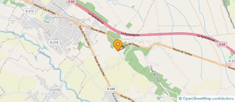 localisation de l'entreprise SCI NAVARRON  ESPOEY