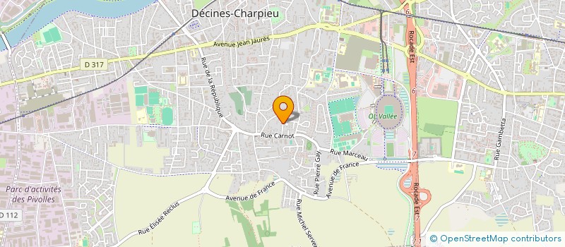 localisation de l'entreprise SCI NAVASARDIAN  DECINES-CHARPIEU