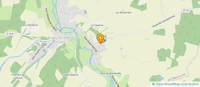 localisation de l'entreprise SCI NAVEL  ROGNY-LES-SEPT-ECLUSES