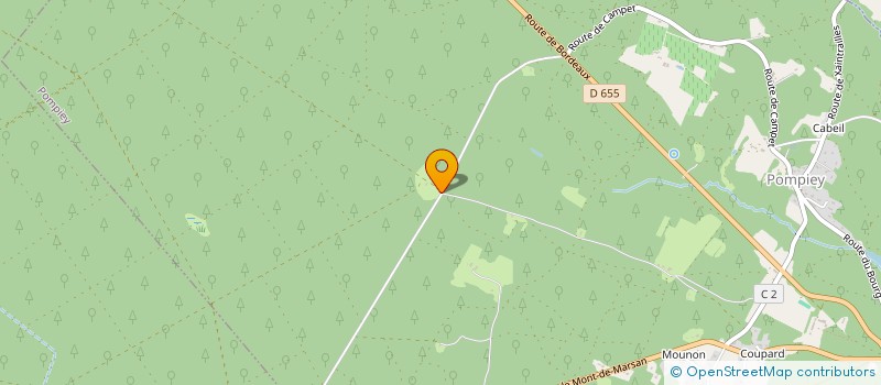 localisation de l'entreprise SCI NAVI  POMPIEY