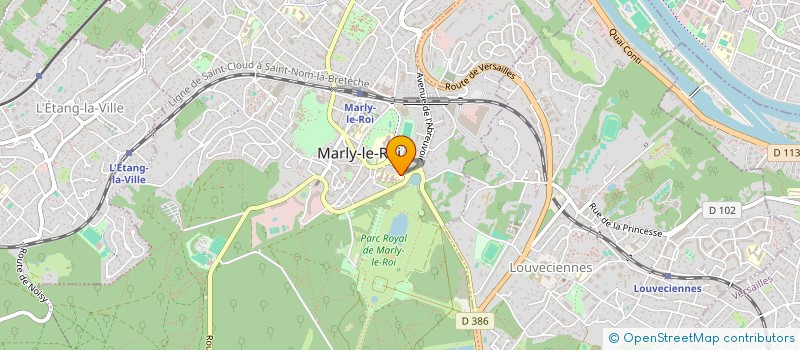 localisation de l'entreprise SCI NAVIA  MARLY-LE-ROI