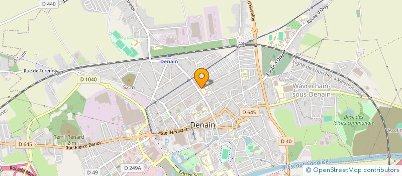 localisation de l'entreprise SCI NAVIA EN ABREGE SCI NAVIA  DENAIN