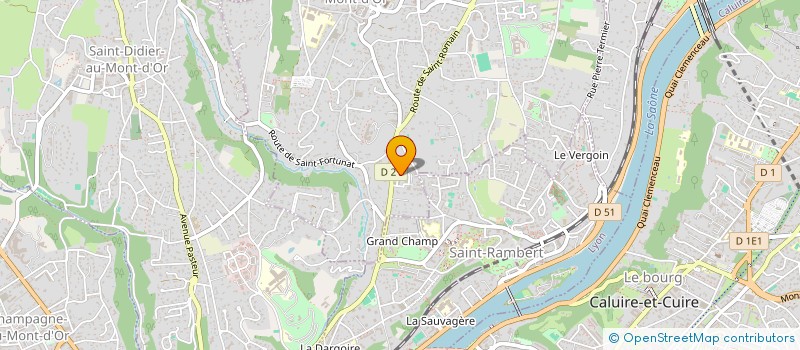 localisation de l'entreprise SCI NAVIRE  SAINT-CYR-AU-MONT-D'OR