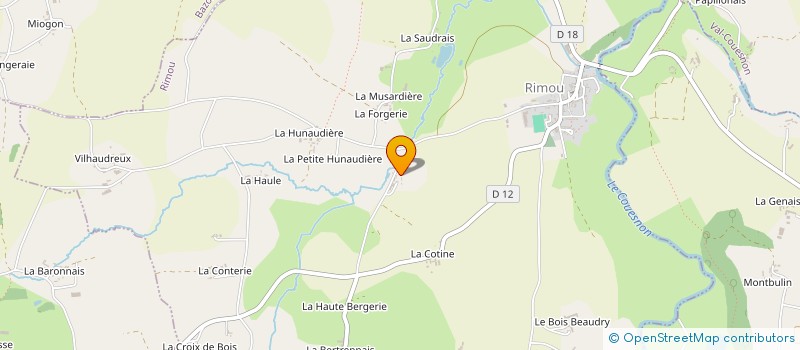 localisation de l'entreprise SCI NAVYDRINE  RIMOU