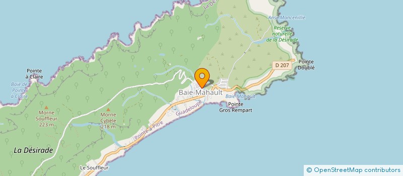 localisation de l'entreprise SCI NAVYLOU à LA DESIRADE