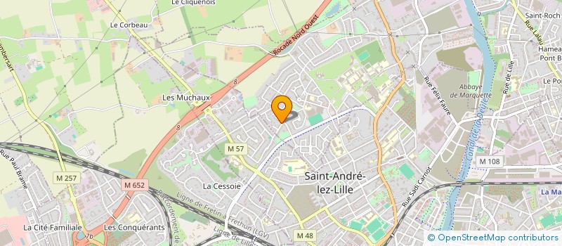 localisation de l'entreprise SCI NAWAR à MARCQ-EN-BARŒUL