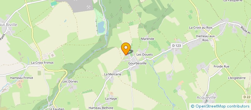 localisation de l'entreprise SCI NAXOS  LA HAGUE