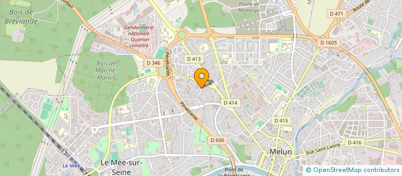 localisation de l'entreprise SCI NAYA à MELUN