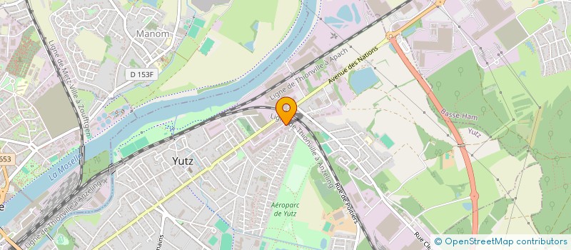 localisation de l'entreprise SCI NAYA  YUTZ