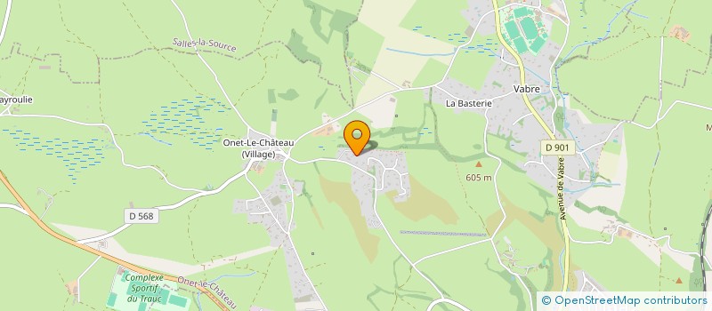 localisation de l'entreprise SCI NAYA  ONET-LE-CHATEAU