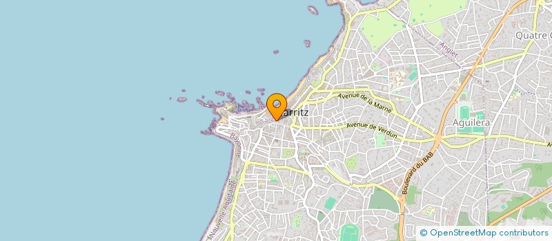 localisation de l'entreprise SCI NAYAISE à BIARRITZ