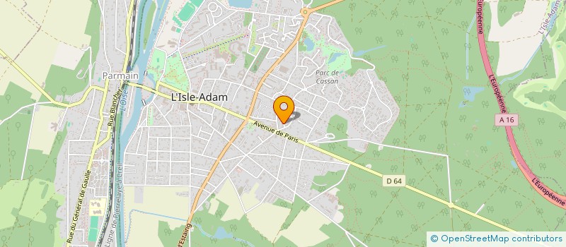 localisation de l'entreprise SCI NAYANEES  ISLE ADAM