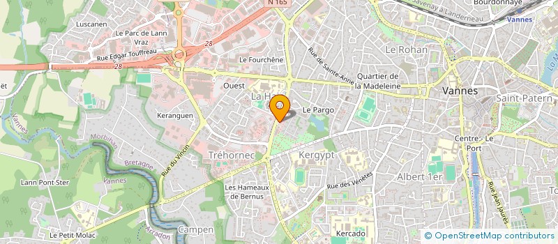 localisation de l'entreprise SCI NAYL à VANNES