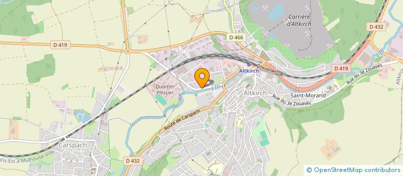 localisation de l'entreprise SCI NAYVES  ALTKIRCH