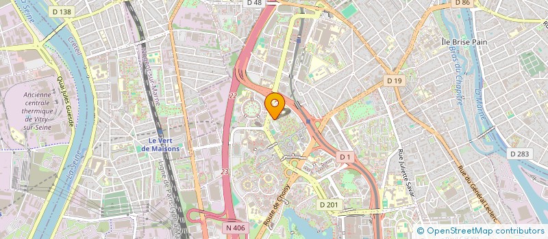 localisation de l'entreprise SCI NAZAR à CRETEIL