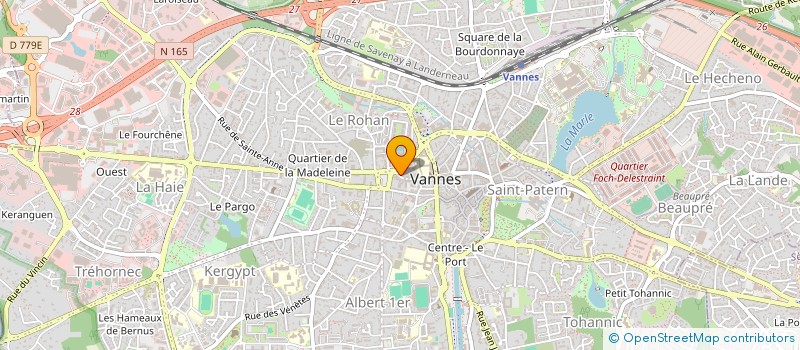 localisation de l'entreprise SCI NAZARETH 2 à VANNES