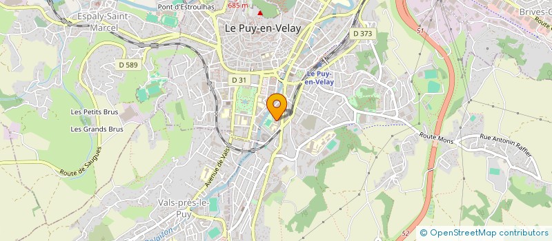 localisation de l'entreprise SCI NAZARETH  LE PUY-EN-VELAY