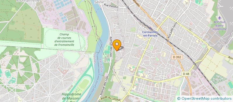 localisation de l'entreprise SCI NAZARIAN  LA FRETTE-SUR-SEINE