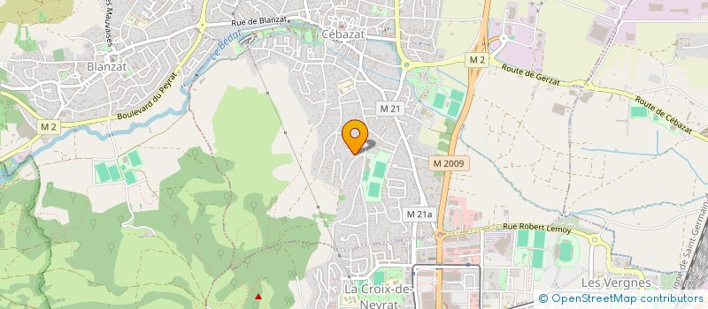 localisation de l'entreprise SCI NAZLIM IMMO  CEBAZAT