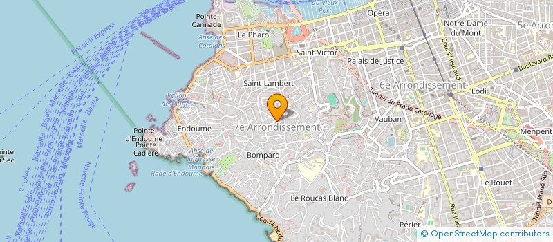localisation de l'entreprise SCI NB à MARSEILLE